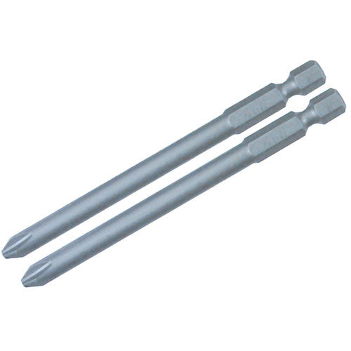 NO 1 70MM OAL PHILLIPS PWR BIT 2/PK - All Tool & Supply