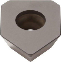 Seco - SEEX1204 LF Grade CBN200 CBN Milling Insert - Uncoated, 0.187" Thick, 1/2" Inscribed Circle - All Tool & Supply