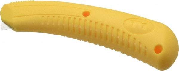 PHC - Fixed Film Cutter - 1/4" Blade, Yellow Ergonomic Grip Handle, 1 Blade Included - All Tool & Supply