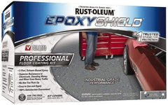 Rust-Oleum - 2 Gal (2) One Gallon Cans Gloss Dark Gray 2 Part Epoxy Floor Coating - <250 g/L VOC Content - All Tool & Supply