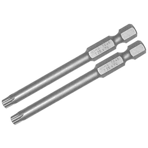 T9 70MM OAL TORX PWR BIT 2/PK - All Tool & Supply