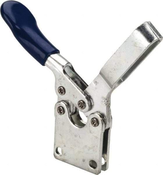 Gibraltar - 200 Lb Holding Capacity, Horizontal Handle, Manual Hold Down Toggle Clamp - 70° Handle Movement, 90° Bar Opening, U-Bar, Straight Base, Carbon Steel - All Tool & Supply