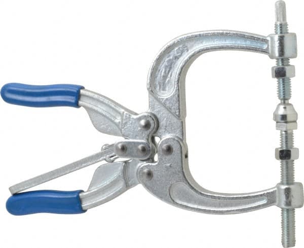 Gibraltar - 700 Lb Load Capacity, 2.72" Throat Depth, 8.5" OAL, Carbon Steel, C Style Plier Clamp - All Tool & Supply