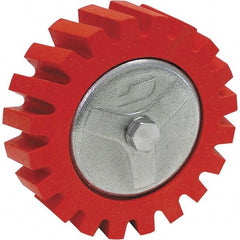 Dynabrade - Angle & Disc Grinder Eraser Wheel - Use with 18256 & 18258 - All Tool & Supply