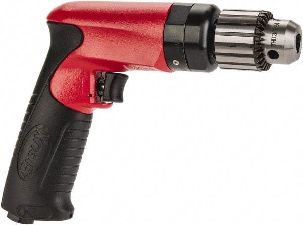 Sioux Tools - 3/8" Keyed Chuck - Pistol Grip Handle, 2,600 RPM, 11.8 LPS, 25 CFM, 0.6 hp - All Tool & Supply