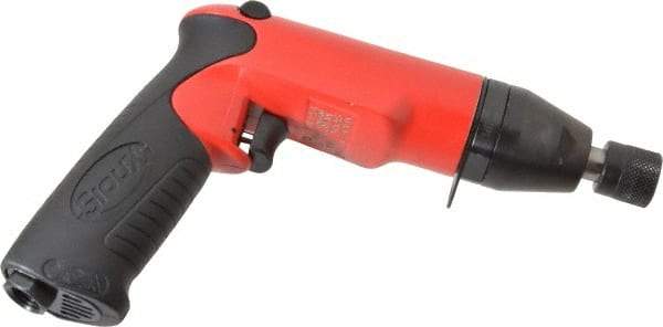 Sioux Tools - 1/4" Bit Holder, 2,000 RPM, Pistol Grip Handle Air Screwdriver - 80 In/Lb Torque, 30 CFM - All Tool & Supply