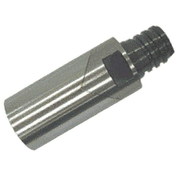 Iscar - T10 Connection to Tip, T10 Connection to Shank, Milling Tip Insert Threaded Extension - 1.5 Inch Extension Length, 0.5984 Inch Max Diameter, Multimaster Series - All Tool & Supply