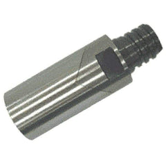 Iscar - T12 Connection to Tip, T12 Connection to Shank, Milling Tip Insert Threaded Extension - 1.5 Inch Extension Length, 0.72 Inch Max Diameter, Multimaster Series - All Tool & Supply