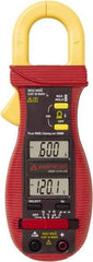 Amprobe - 3086905, CAT III, Digital True RMS HVAC Clamp Meter with 1.0236" Clamp On Jaws - 600 VAC/VDC, 600 AC Amps, Measures Voltage, Continuity, Current, Frequency, microAmps, Resistance, Temperature - All Tool & Supply