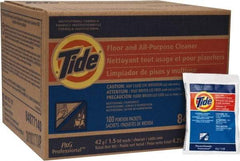 Tide - Packet Cleaner - Use on Fiberglass, Linoleum, Plastic, Stainless Steel, Wood - All Tool & Supply