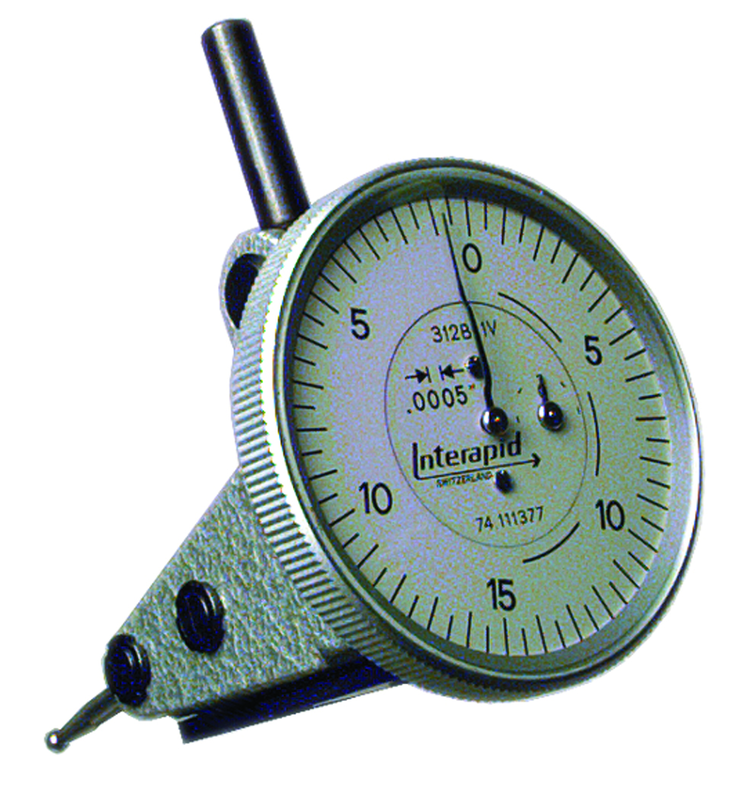 .060 Range - .0005 Graduation - Vertical Dial Test Indicator - All Tool & Supply