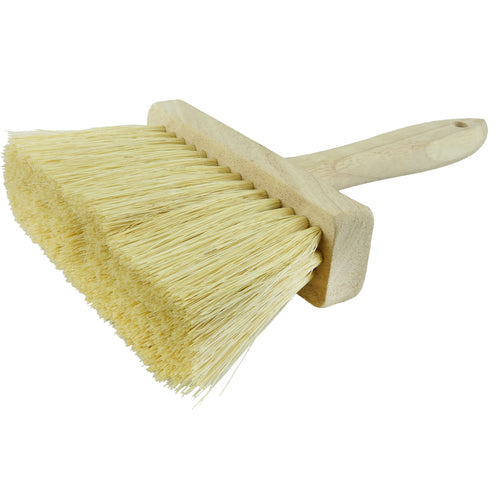 6″ Masonry Brush, 3″ Trim Length, White Tampico Fill - All Tool & Supply