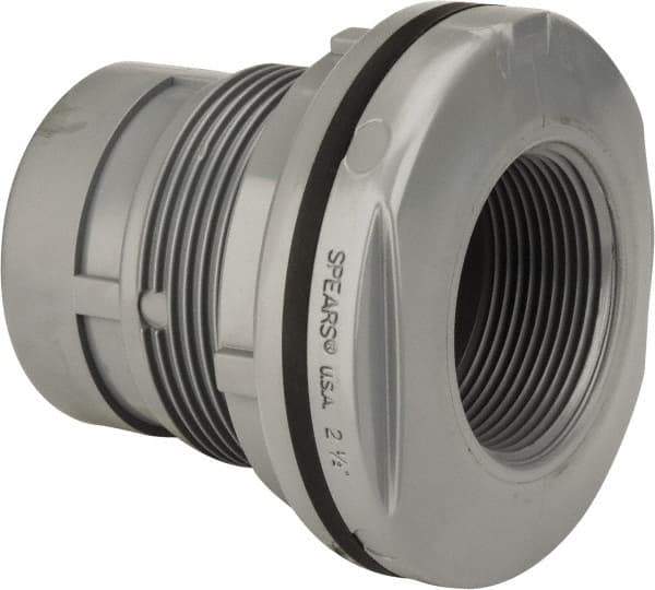 Value Collection - 2-1/2" CPVC Plastic Pipe Tank Adapter - Schedule 80, FIPT x FIPT End Connections - All Tool & Supply