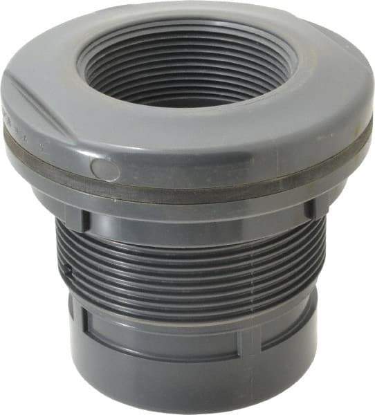 Value Collection - 3" PVC Plastic Pipe Tank Adapter - Schedule 80, FIPT x FIPT End Connections - All Tool & Supply