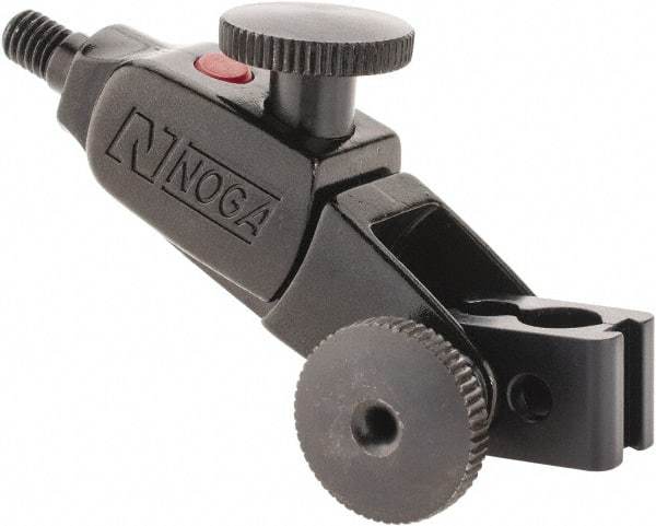 Noga - 3 Inch Long, Magnetic Indicator Base Fine Adjustment Clamp - Use With Dial and Test Indicators - All Tool & Supply