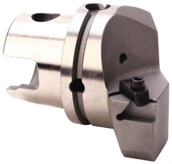 Kennametal - Insert Style NG 4L, 70mm Head Length, Left Hand Cut, Internal Modular Threading Cutting Unit Head - System Size KM80, 53mm Center to Cutting Edge, Series Top Notch - All Tool & Supply