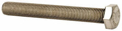 Value Collection - 3/8-24 UNF, 3" Length Under Head Hex Head Cap Screw - Fully Threaded, Grade 18-8 Stainless Steel, Uncoated, 9/16" Hex - All Tool & Supply