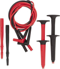 Fluke - Black/Red Electrical Test Equipment Leads Set - All Tool & Supply