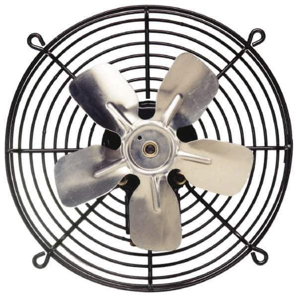 Fantech - 10" Blade, 1/30 hp, 595 Max CFM, Single Phase Vertical & Horizontal Mounting Direct Drive Fan - 1.4 Amps, 115 Volts, 1 Speed - All Tool & Supply