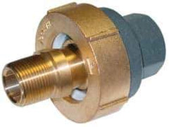 Barco - 4-1/4" Pipe, 4-1/4" Flange Thickness, Straight Casing, Straight Ball Swivel Joint - Bronze Ball & Nut with Iron Body, 300 psi Water, 200 psi Steam, Size Code 20, NPT Ends - All Tool & Supply