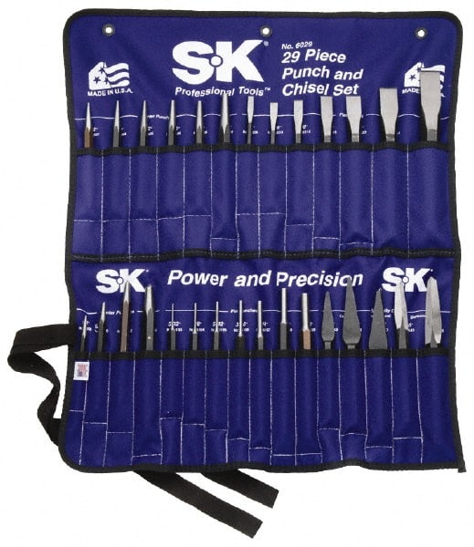 SK - 29 Piece Punch & Chisel Set - All Tool & Supply