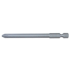 Phillips Power Bit. #0 × 90mm. Chrome-vanadium-molybdenum S2 modified tool steel. - All Tool & Supply