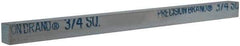 Made in USA - 12" Long x 3/4" High x 3/4" Wide, Zinc-Plated Key Stock - Low Carbon Steel - All Tool & Supply