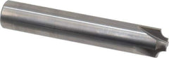 Hertel - 5/32" Radius, 5/8" Mill Diam, 4 Flute Solid Carbide Corner Rounding End Mill - Single End, Uncoated, 3-1/2" OAL, 5/8" Shank Diam - All Tool & Supply