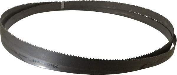 Starrett - 4 to 6 TPI, 14' 6" Long x 1" Wide x 0.035" Thick, Welded Band Saw Blade - Bi-Metal, Toothed Edge, Modified Tooth Set, Contour Cutting - All Tool & Supply