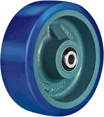 Hamilton - 6 Inch Diameter x 2 Inch Wide, Polyurethane Mold on to Cast Iron Center Caster Wheel - 960 Lb. Capacity, 2-1/4 Inch Hub Length, 1/2 Inch Axle Diameter, Sealed Precision Ball Bearing - All Tool & Supply