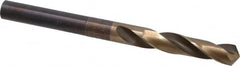 Hertel - 33/64" Drill, 118° Point, Cobalt Silver Deming & Reduced Shank Drill Bit - All Tool & Supply