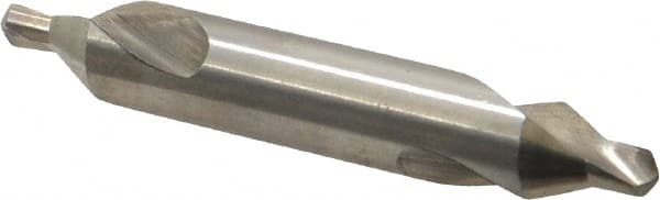 Hertel - #5 Plain Cut 60° Incl Angle High Speed Steel Combo Drill & Countersink - All Tool & Supply