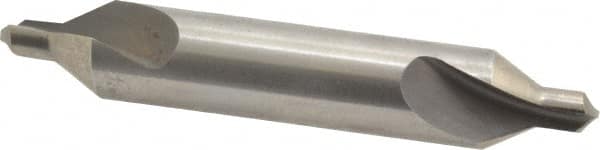 Hertel - #6 Plain Cut 60° Incl Angle High Speed Steel Combo Drill & Countersink - All Tool & Supply