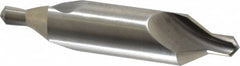 Hertel - #8 Plain Cut 60° Incl Angle High Speed Steel Combo Drill & Countersink - All Tool & Supply