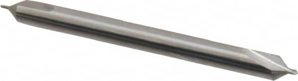 Hertel - #0 Plain Cut 82° Incl Angle Solid Carbide Combo Drill & Countersink - All Tool & Supply