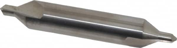 Hertel - #6 Plain Cut 60° Incl Angle Solid Carbide Combo Drill & Countersink - All Tool & Supply