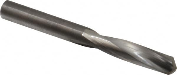 Hertel - 7mm 135° Spiral Flute Solid Carbide Screw Machine Drill Bit - All Tool & Supply