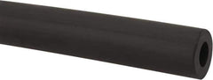 Made in USA - 1/4" ID x 1/2" OD, 1/8" Wall Thickness, Cut to Length (50' Standard Length) TPE Tube - Black, 64 Shore A Hardness - All Tool & Supply