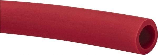 Made in USA - 1/4" ID x 3/8" OD, 1/16" Wall Thickness, Cut to Length (50' Standard Length) TPE Tube - Red, 64 Shore A Hardness - All Tool & Supply