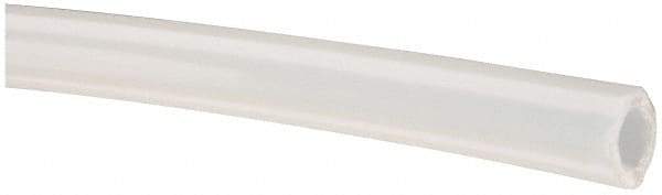 Made in USA - 3/16" ID x 5/16" OD, 1/16" Wall Thickness, Cut to Length (100' Standard Length) LLDPE Tube - Natural, 268 Max psi, 44 Shore D Hardness - All Tool & Supply