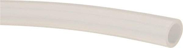 Made in USA - 5/16" ID x 7/16" OD, 1/16" Wall Thickness, Cut to Length (100' Standard Length) LLDPE Tube - Natural, 178 Max psi, 44 Shore D Hardness - All Tool & Supply