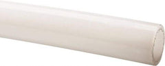 Made in USA - 3/4" ID x 1" OD, 1/8" Wall Thickness, Cut to Length (100' Standard Length) LLDPE Tube - Natural, 154 Max psi, 44 Shore D Hardness - All Tool & Supply