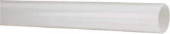 Made in USA - 1" ID x 1-1/8" OD, 1/16" Wall Thickness, Cut to Length (100' Standard Length) LLDPE Tube - Natural, 63 Max psi, 44 Shore D Hardness - All Tool & Supply