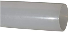 Made in USA - 2" ID x 2-1/4" OD, 1/8" Wall Thickness, Cut to Length (100' Standard Length) LLDPE Tube - Natural, 63 Max psi, 44 Shore D Hardness - All Tool & Supply