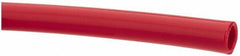 Made in USA - 3/8" ID x 1/2" OD, 1/16" Wall Thickness, Cut to Length (100' Standard Length) LLDPE Tube - Red, 153 Max psi, 44 Shore D Hardness - All Tool & Supply