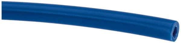 Made in USA - 1/8" ID x 1/4" OD, 1/16" Wall Thickness, Cut to Length (100' Standard Length) LLDPE Tube - Blue, 358 Max psi, 44 Shore D Hardness - All Tool & Supply