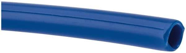 Made in USA - 1/4" ID x 3/8" OD, 1/16" Wall Thickness, Cut to Length (100' Standard Length) LLDPE Tube - Blue, 214 Max psi, 44 Shore D Hardness - All Tool & Supply