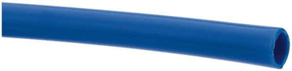 Made in USA - 3/8" ID x 1/2" OD, 1/16" Wall Thickness, Cut to Length (100' Standard Length) LLDPE Tube - Blue, 153 Max psi, 44 Shore D Hardness - All Tool & Supply