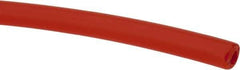 Made in USA - 1/8" ID x 1/4" OD, 1/16" Wall Thickness, Cut to Length (100' Standard Length) LLDPE Tube - Orange, 358 Max psi, 44 Shore D Hardness - All Tool & Supply