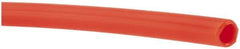 Made in USA - 11/64" ID x 1/4" OD, 0.04" Wall Thickness, Cut to Length (100' Standard Length) LLDPE Tube - Orange, 205 Max psi, 44 Shore D Hardness - All Tool & Supply